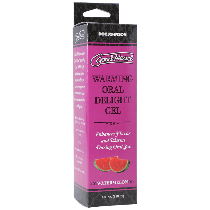 GoodHead - Warming Oral Delight Gel - Watermelon - 4 fl. oz.