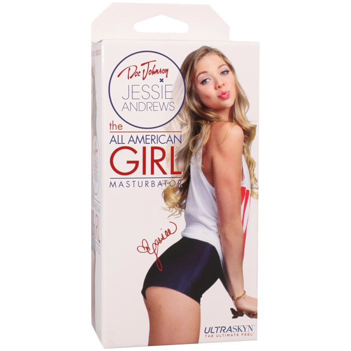 Signature Strokers - Jessie Andrews - ULTRASKYN The All American Girl Masturbator