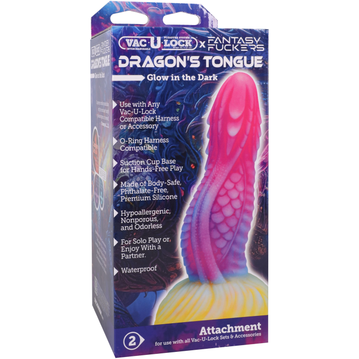 Vac-U-Lock x Fantasy Fuckers - Dragon's Tongue