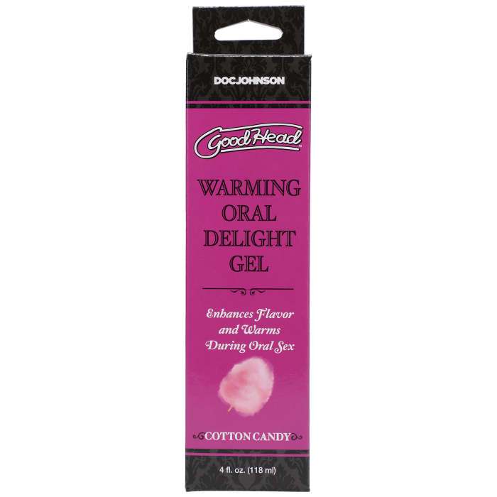 GoodHead - Warming Oral Delight Gel - Cotton Candy - 4 fl. oz.