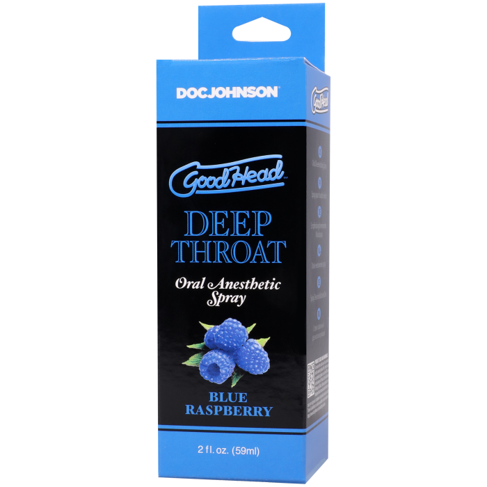 GoodHead - Deep Throat Spray - Blue Raspberry - 2 fl. oz.