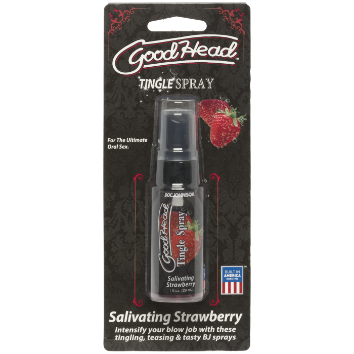 GoodHead - Tingle Spray - Salivating Strawberry - 1 fl. oz.