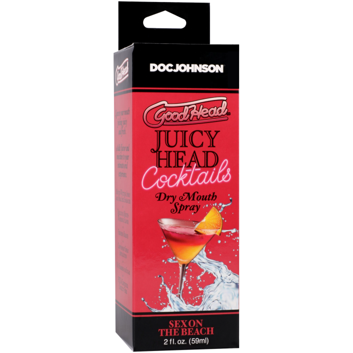 GoodHead - Juicy Head - Cocktails - Dry Mouth Spray - Sex on the Beach - 2 fl. oz.