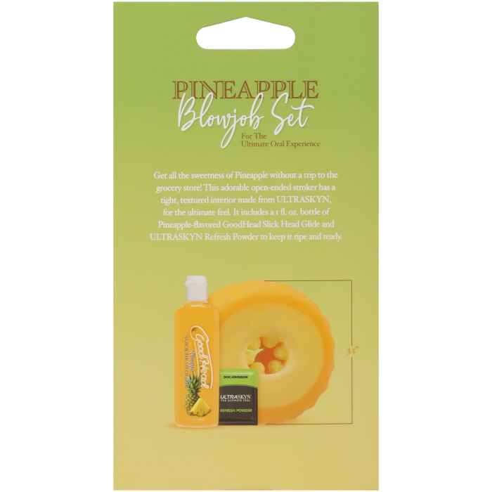 GoodHead - Pineapple Blowjob Set