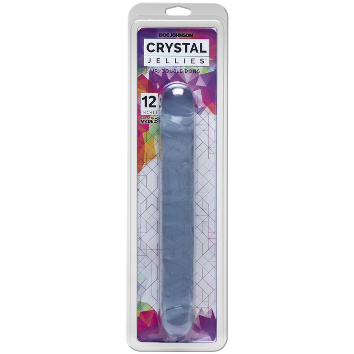 Crystal Jellies - 12 Inch Jr. Double Dong