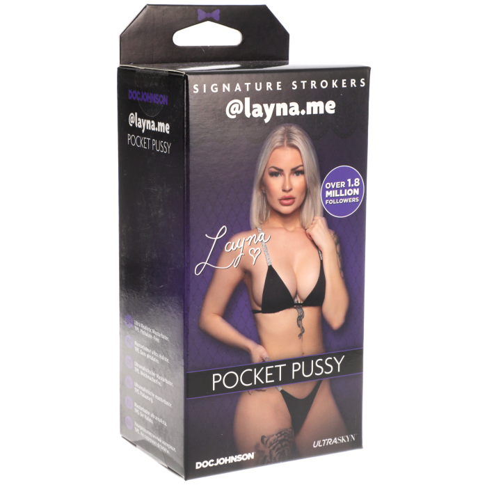 Signature Strokers - Girls of Social Media - @layna.me - ULTRASKYN Pocket Pussy