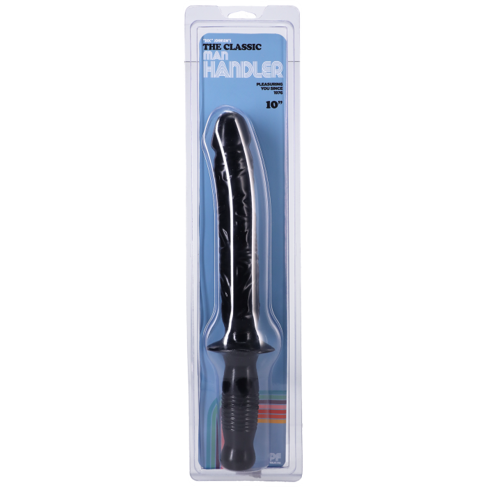 The Classic Manhandler - 10 Inch Dildo Plus Handle