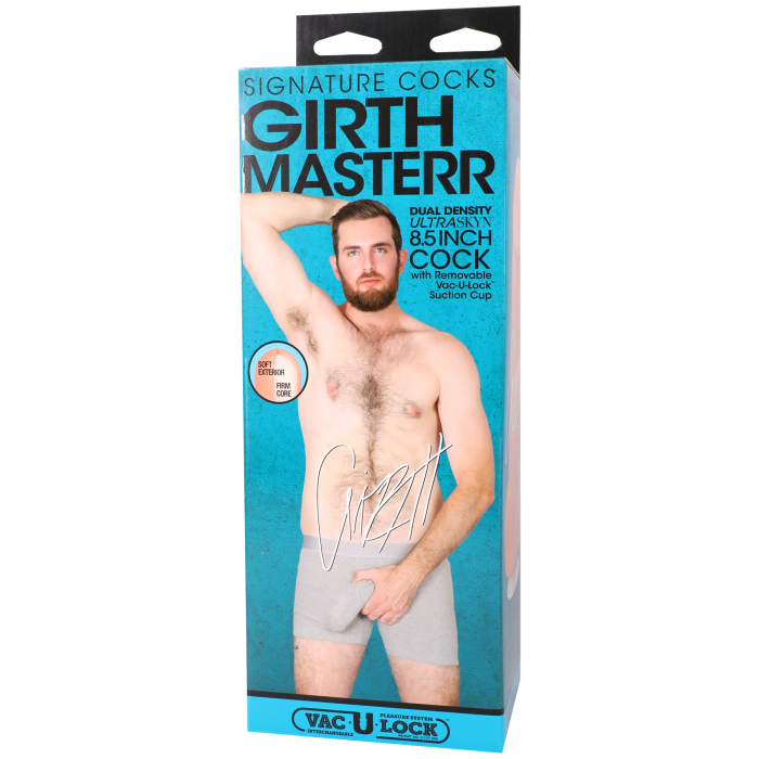 Signature Cocks - Girthmasterr - 8.5 Inch ULTRASKYN Cock with Removable Vac-U-Lock Suction Cup