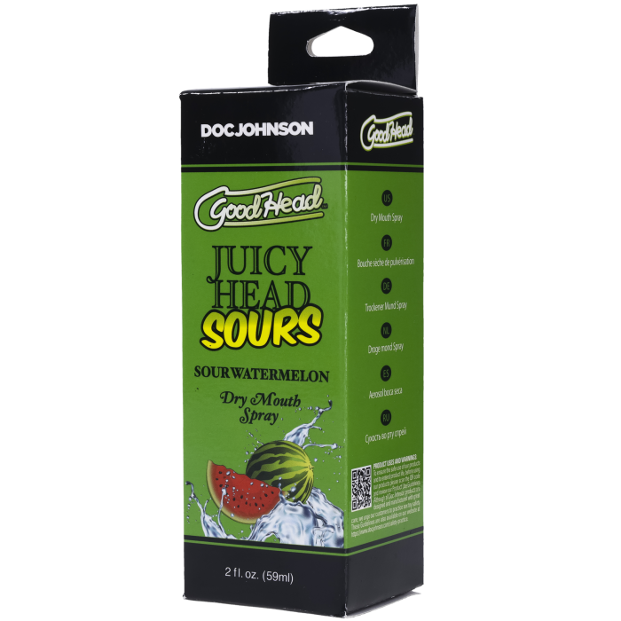 GoodHead - Juicy Head - Dry Mouth Spray - Sour Watermelon - 2 fl. oz.