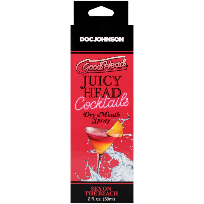 GoodHead - Juicy Head - Cocktails - Dry Mouth Spray - Sex on the Beach - 2 fl. oz.