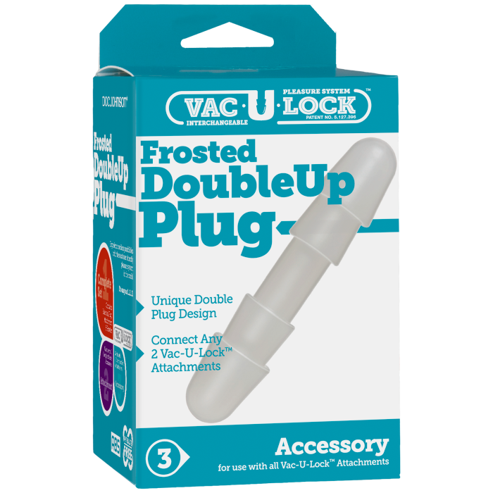 Vac-U-Lock - Frosted Double Up Plug
