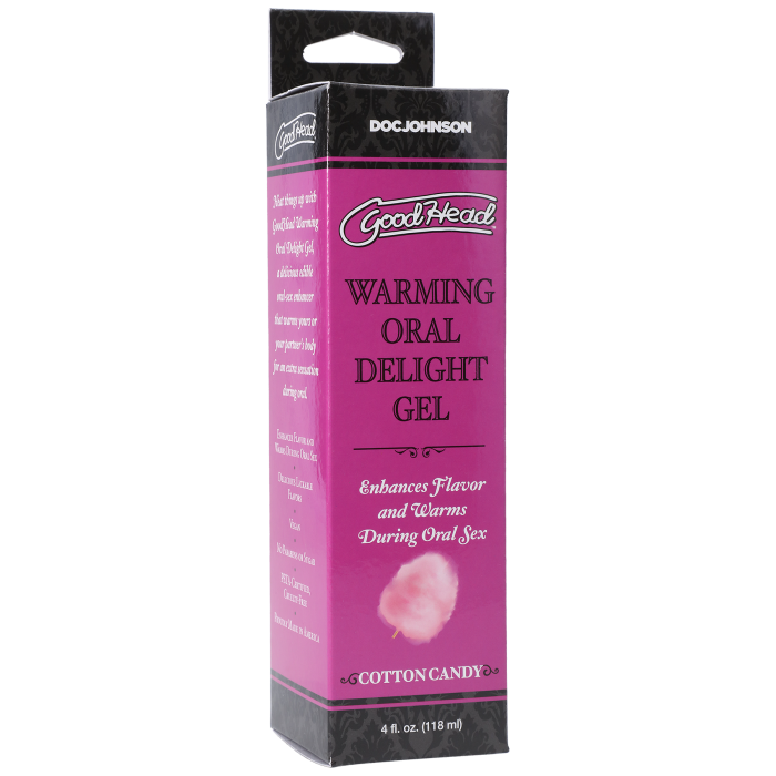 GoodHead - Warming Oral Delight Gel - Cotton Candy - 4 fl. oz.