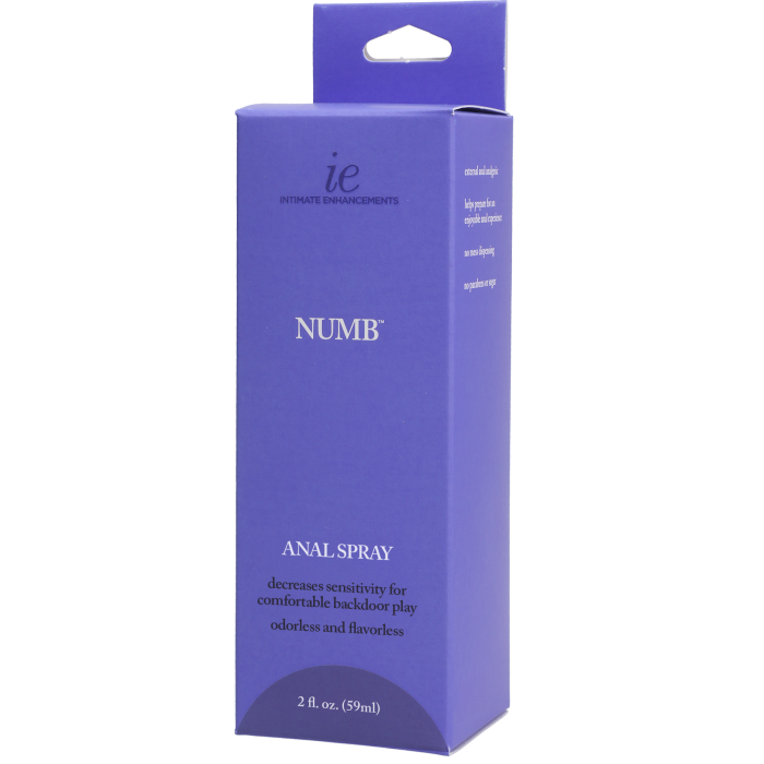 Intimate Enhancements - Numb - Anal Numbing Spray - 2 fl. oz.
