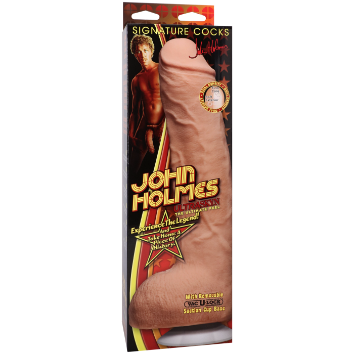 Signature Cocks - John Holmes ULTRASKYN Realistic Cock with Removable Vac-U-Lock Suction Cup