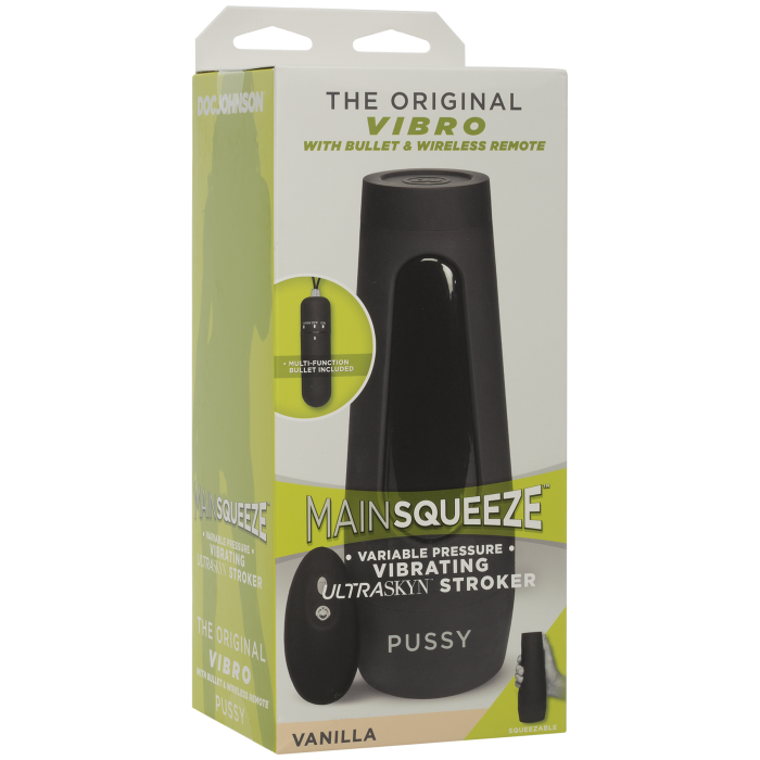 Main Squeeze - The Original Vibro - ULTRASKYN Stroker - Pussy