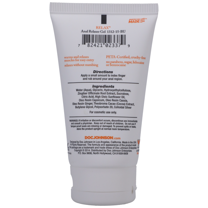 Intimate Enhancements - Relax - Anal Relaxer