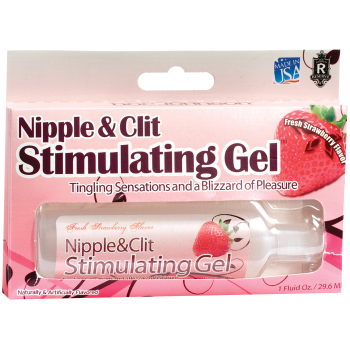 Nipple & Clit Stimulating Gel - Fresh Strawberry
