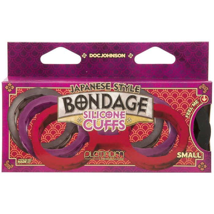 Japanese Bondage - Silicone Cuffs - Small