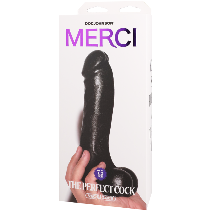 Merci - The Perfect Cock 7.5" - With Removable Vac-U-Lock Suction Cup - ULTRASKYN