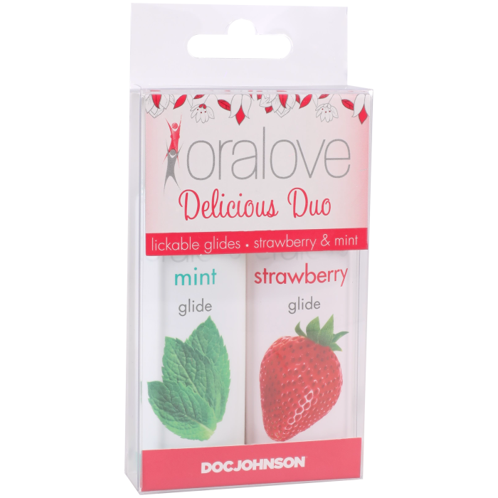 Oralove - Delicious Duo - Strawberry & Mint - 2 Pack