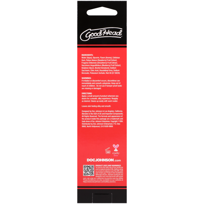 GoodHead - Oral Delight Gel - Strawberry - 4 oz.