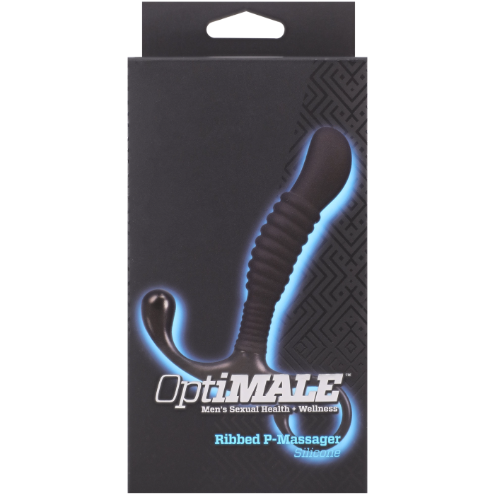 OptiMALE - Ribbed Silicone P-Massager