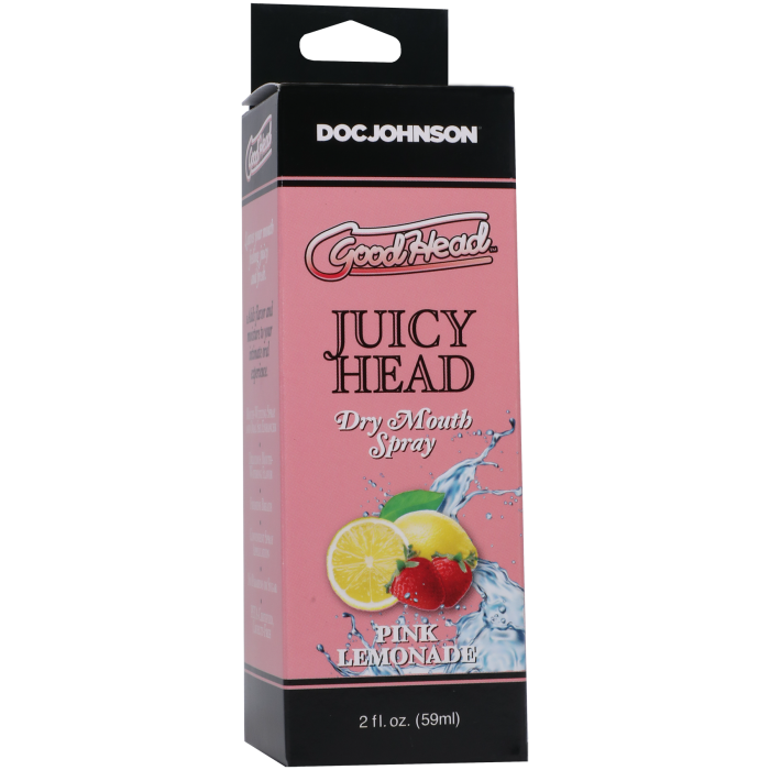 GoodHead - Juicy Head - Dry Mouth Spray - Pink Lemonade - 2 fl. oz.