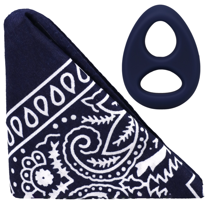 ROCK SOLID - The Code - Silicone C-Ring with Bandana