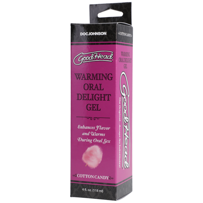 GoodHead - Warming Oral Delight Gel - Cotton Candy - 4 fl. oz.