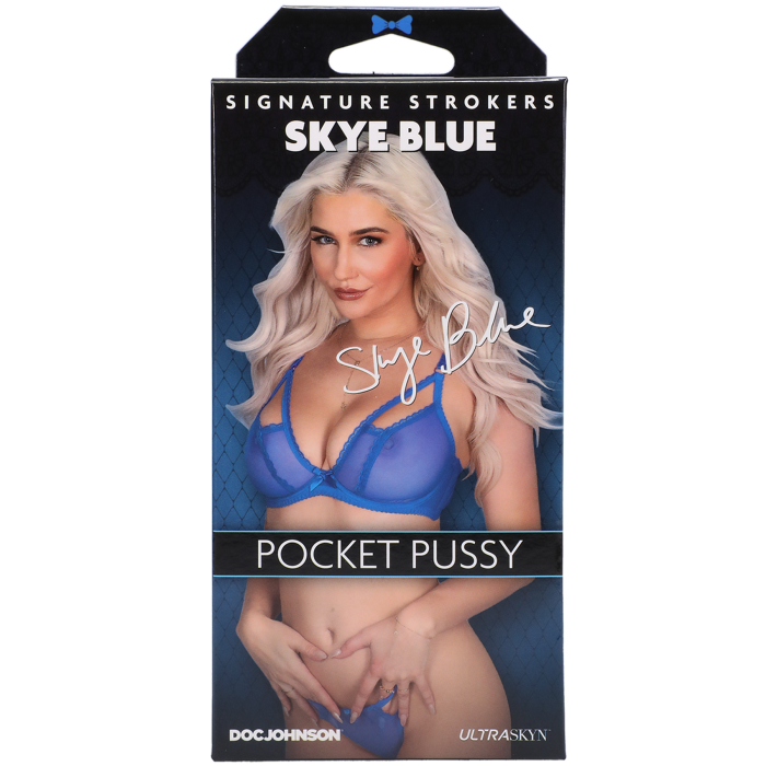 Signature Strokers - Skye Blue - ULTRASKYN Pocket Pussy