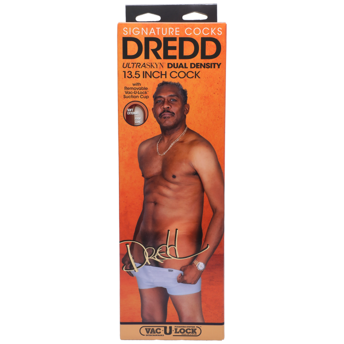 Signature Cocks - Dredd - 13.5 Inch ULTRASKYN Cock with Removable Vac-U-Lock Suction Cup