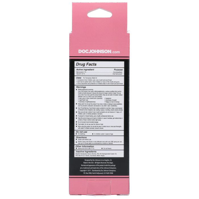 GoodHead - Deep Throat Spray - Watermelon - 2 fl. oz.