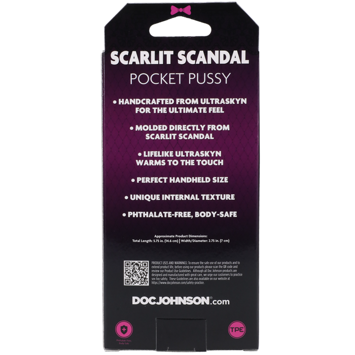 Signature Strokers - Scarlit Scandal - ULTRASKYN Pocket Pussy