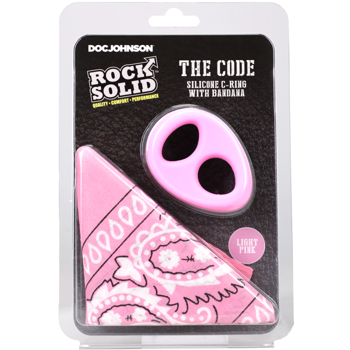 ROCK SOLID - The Code - Silicone C-Ring with Bandana