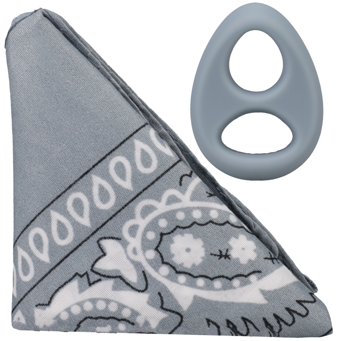 ROCK SOLID - The Code - Silicone C-Ring with Bandana