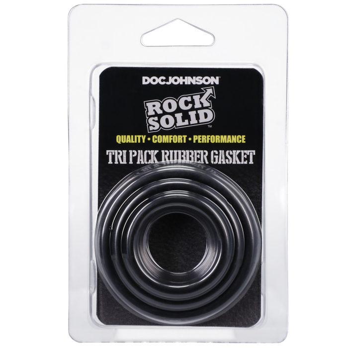 ROCK SOLID - Tri-Pack Rubber Gasket