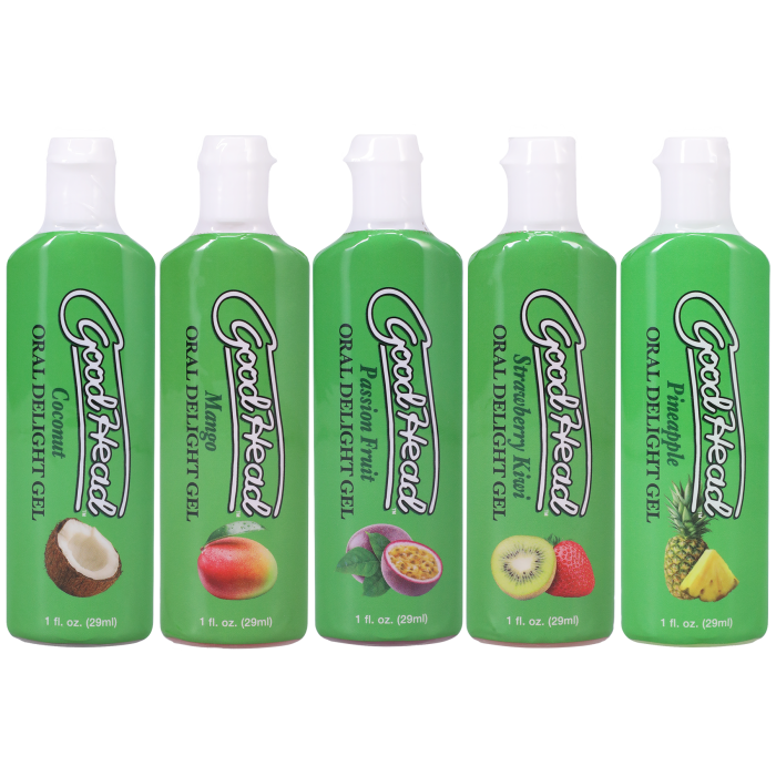 GoodHead - Oral Delight Gel - Tropical Fruits - 5 Pack - 1 fl. oz.