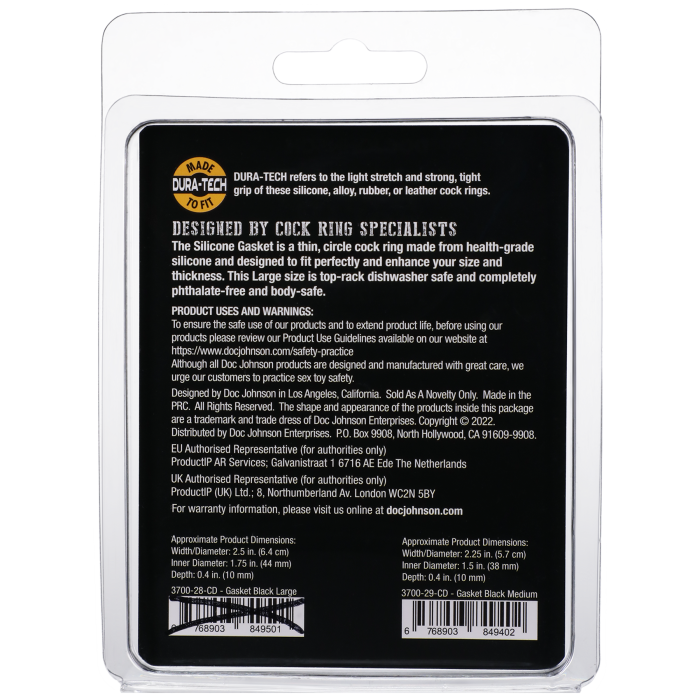 ROCK SOLID - The Silicone Gasket - Medium