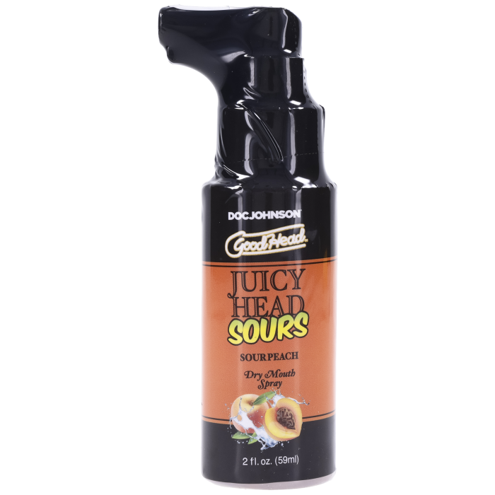 GoodHead - Juicy Head - Dry Mouth Spray - Sour Peach - 2 fl. oz.
