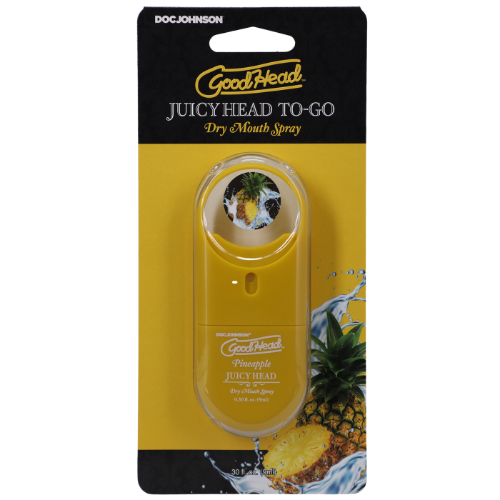 GoodHead - Juicy Head - Dry Mouth Spray To-Go - Pineapple - .30 fl. oz.