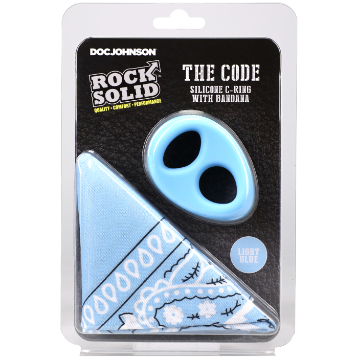 ROCK SOLID - The Code - Silicone C-Ring with Bandana