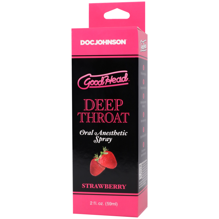 GoodHead - Deep Throat Spray - Strawberry - 2 fl. oz.