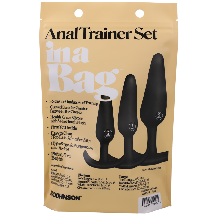 Anal Trainer Set In A Bag