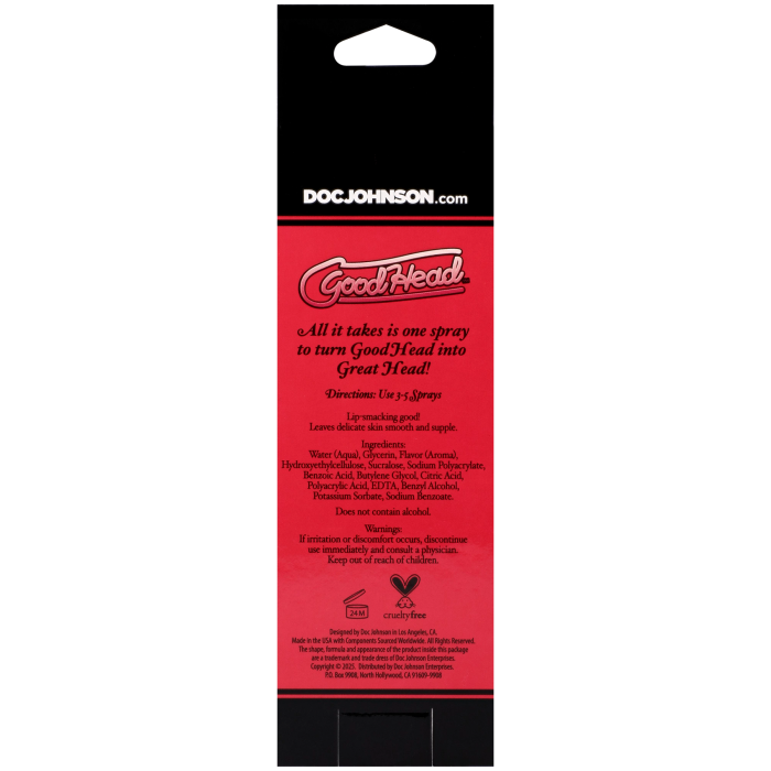 GoodHead - Juicy Head - Cocktails - Dry Mouth Spray - Sex on the Beach - 2 fl. oz.
