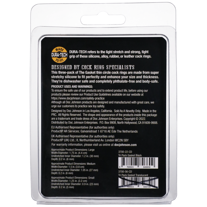 ROCK SOLID - Tri-Pack Silicone Gasket