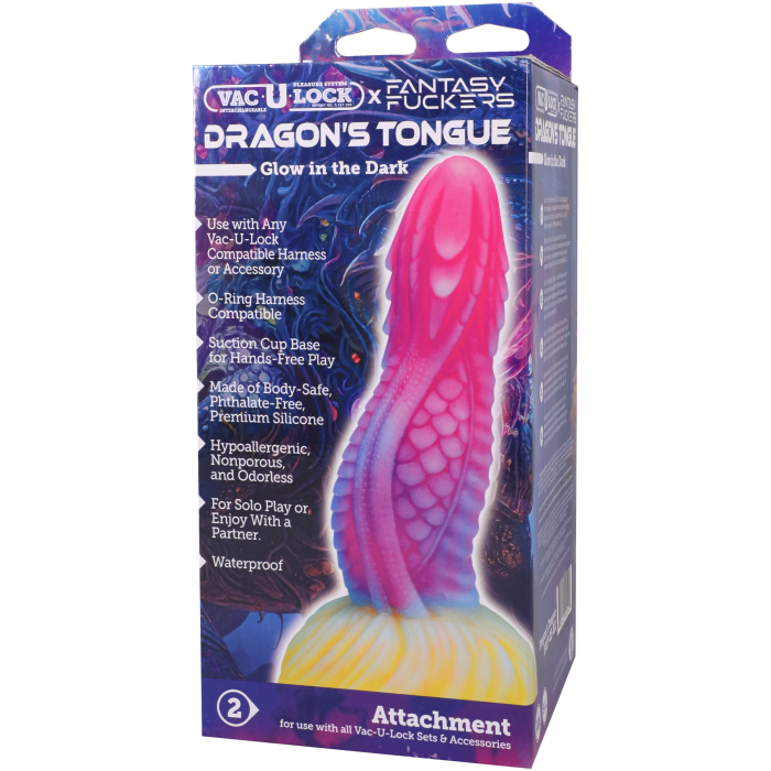 Vac-U-Lock x Fantasy Fuckers - Dragon's Tongue