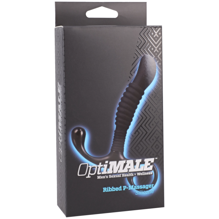 OptiMALE - Ribbed Silicone P-Massager