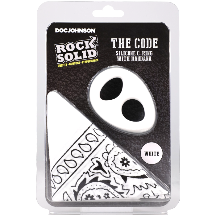 ROCK SOLID - The Code - Silicone C-Ring with Bandana