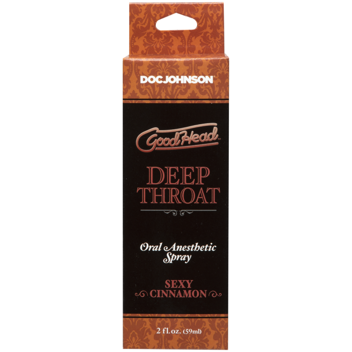 GoodHead - Deep Throat Spray - Cinnamon - 2 fl. oz.