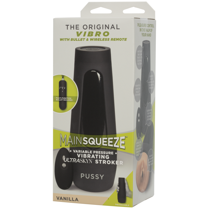Main Squeeze - The Original Vibro - ULTRASKYN Stroker - Pussy